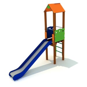 Torre con tobogán