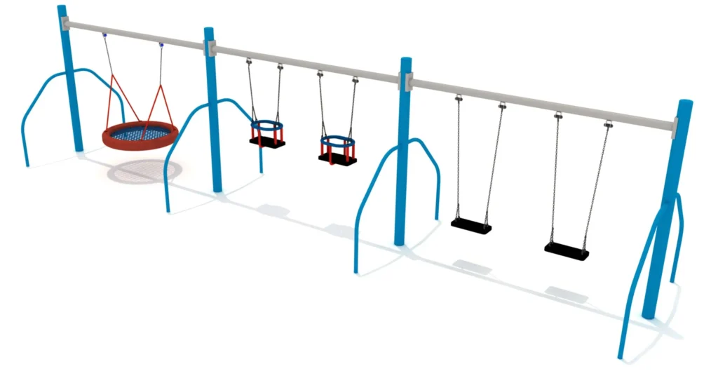 Col 012 Columpio Triple | PARQUES BELEN
