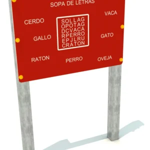 Pip 004 Galv Sopa Letras | PARQUES BELEN